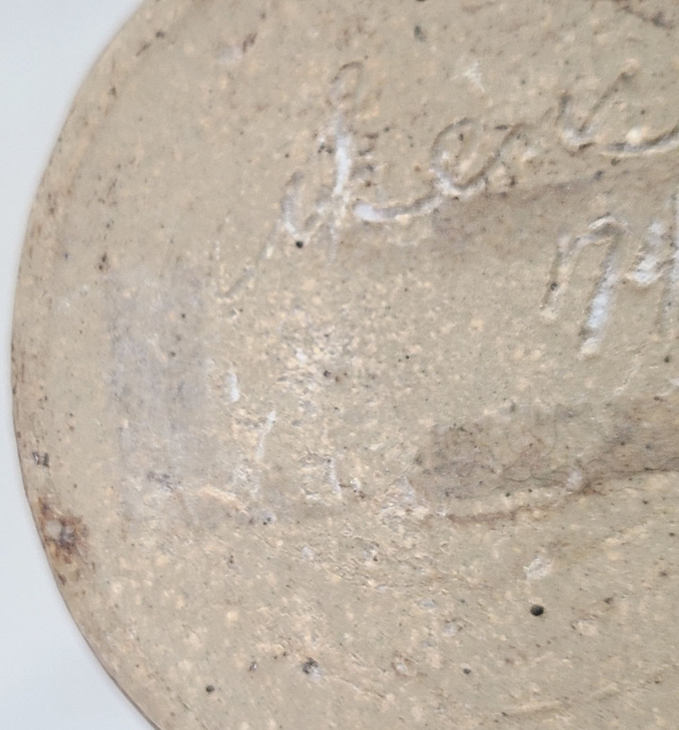 Thumbnail: Vintage Lukens Studio Vase Hand Thrown with Thick Brown Glaze