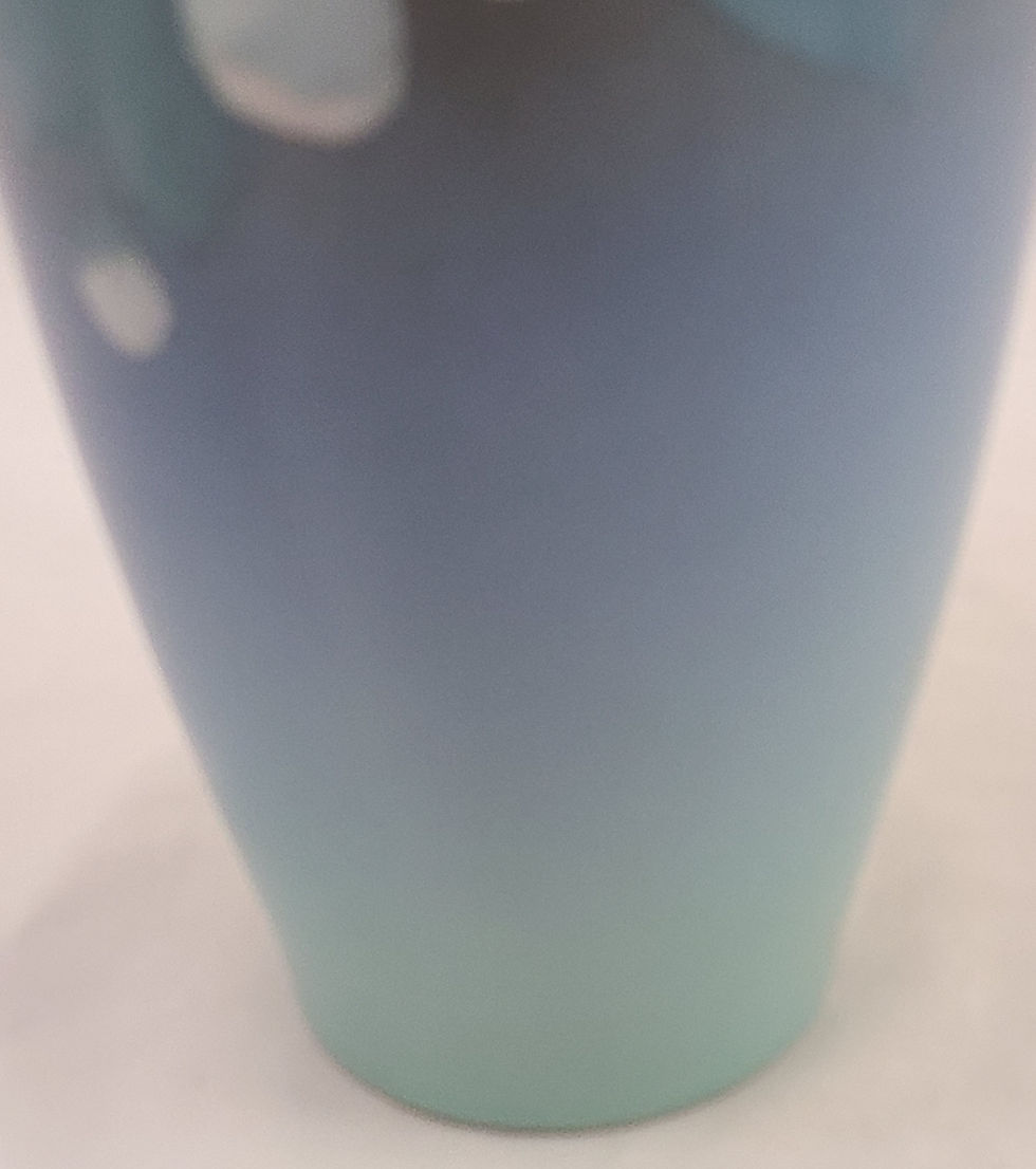 Thumbnail: Rookwood Decorated Mat Vase d1926 by Ed Diers with Apple Blossoms Original Cond.