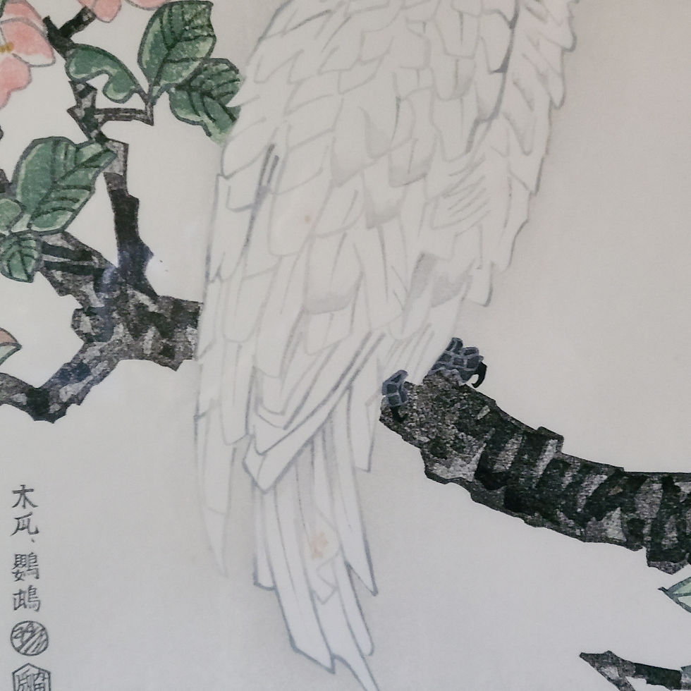 Thumbnail: Eiichi Kotozuka (1906-1979) 'Parrot and Quince'