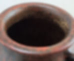 Thumbnail: J.B. Cole/Waymon Cole Pottery Vase with Loop Ring Handles In Chrome Red Glazes