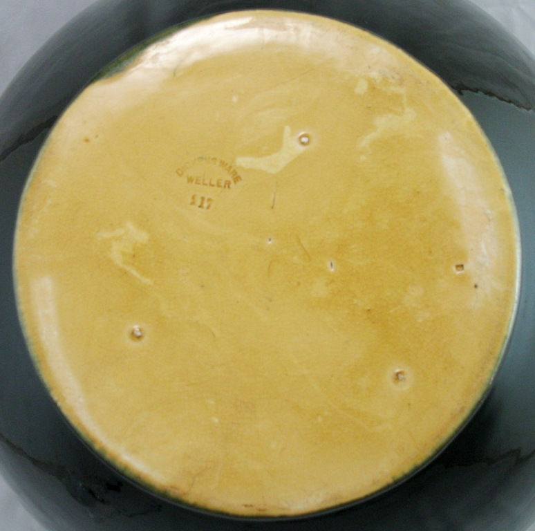 Thumbnail: Weller Dickens Ware 1st Line Large Jardiniere Orange Blossoms Elizabeth Ayers