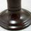 Thumbnail: Rookwood Standard Mahogany Glaze Candlestem with Orange Blossoms d1889 Shape 508