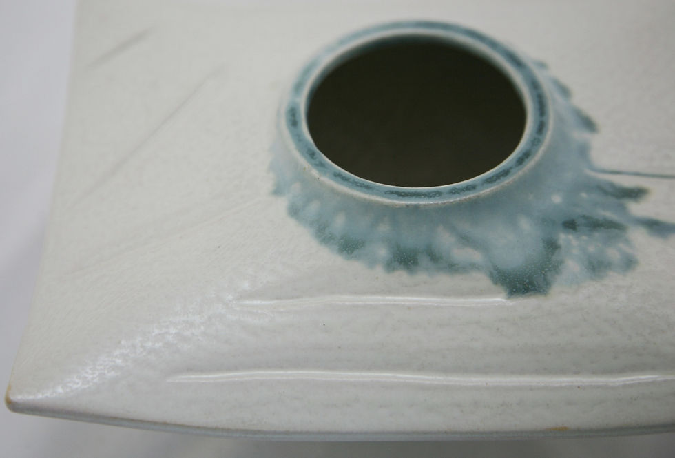 Thumbnail: Fabulous Mid-Century Modern American Studio Artware Asian-Inspired Vessel Mint