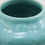 Thumbnail: Royal Haeger Early 1940s Rose Bowl with Morning Glory/Ivy Leaves Turquoise Glaze