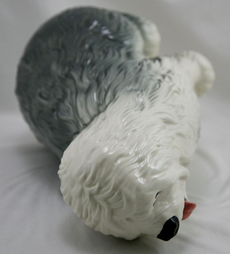 Thumbnail: Beswick Ware England Large 'Old English Sheep Dog' Figural by Albert Hallam