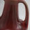 Thumbnail: Muncie Pottery Handled Vase In Rich Oxblood Glaze with a Glossy Sheen