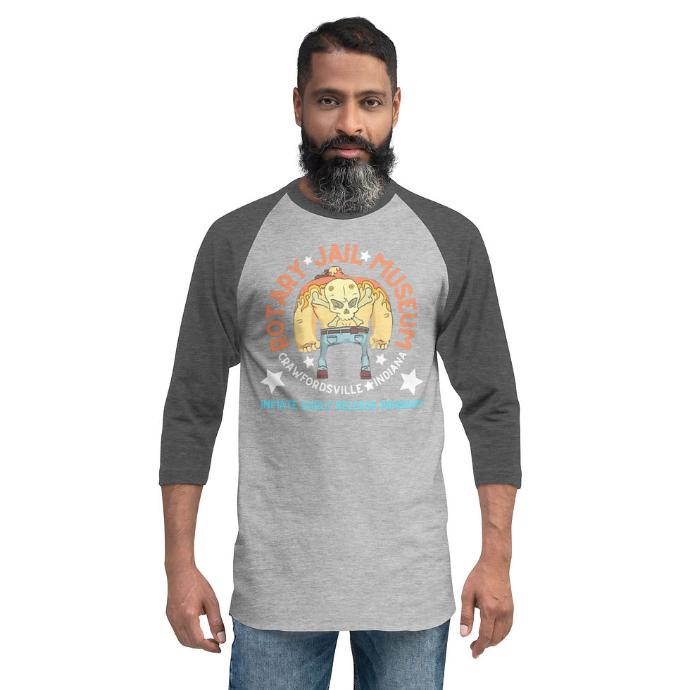 Thumbnail: 3/4 sleeve raglan shirt