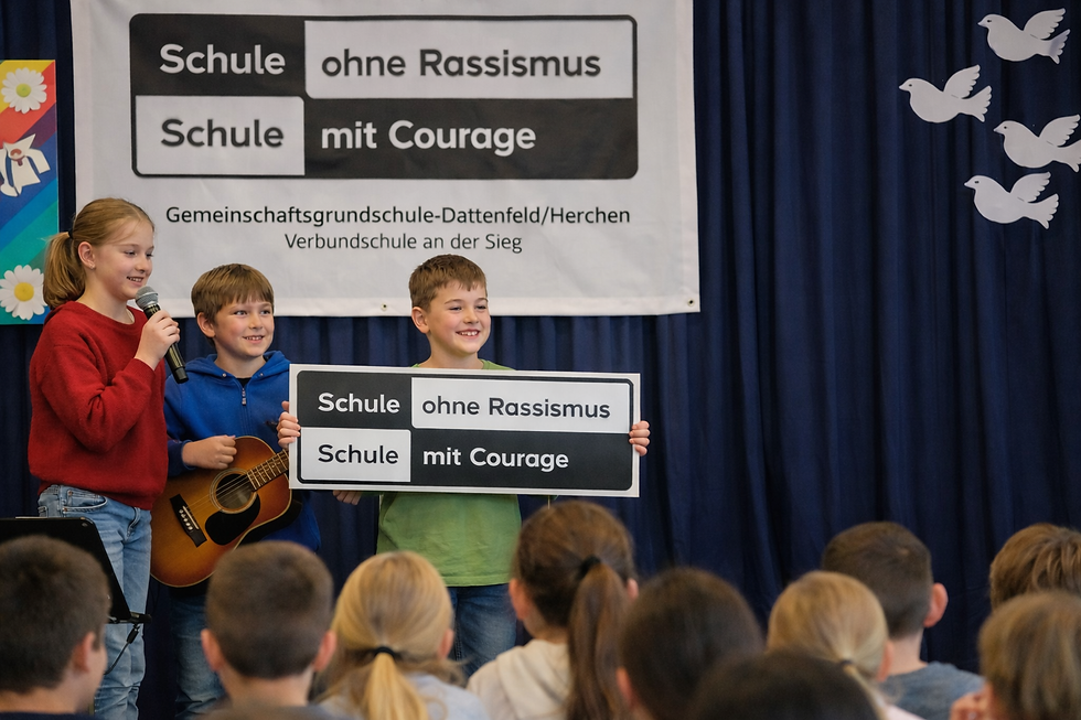 Titelverleihung „Schule ohne Rassismus – Schule mit Courage“