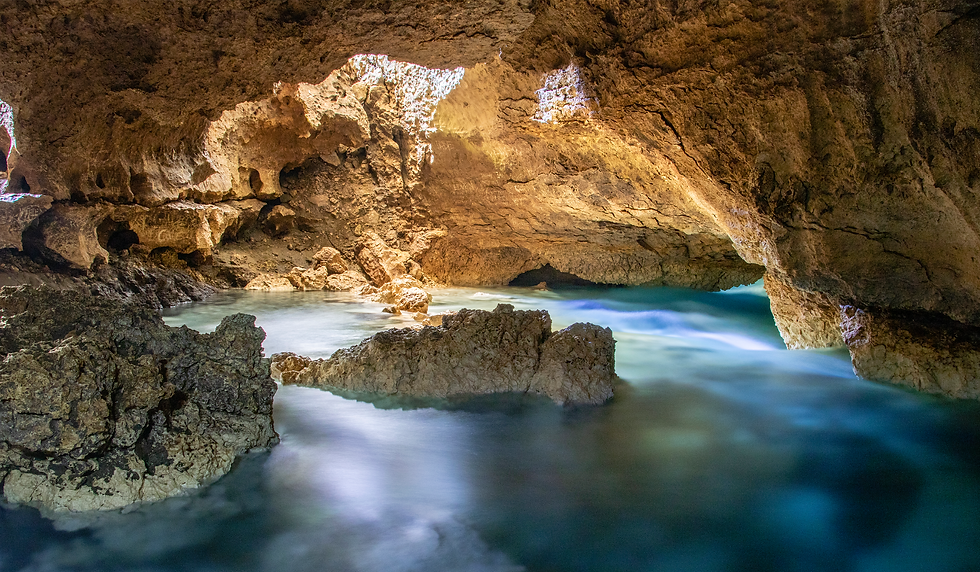 An underground river in the Philippines