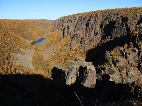 Kevo Canyon in Finland