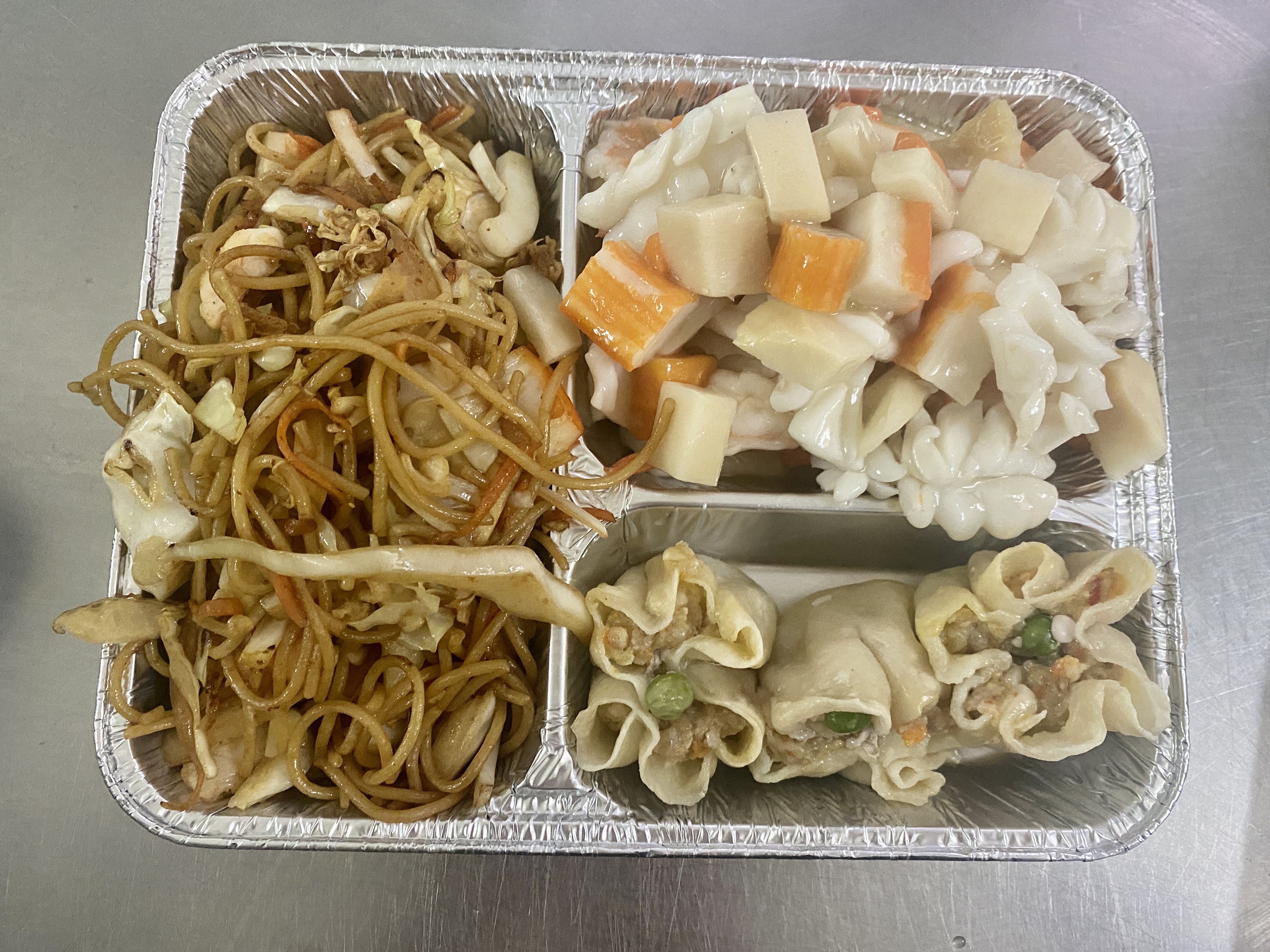 Arranged Food and Objects