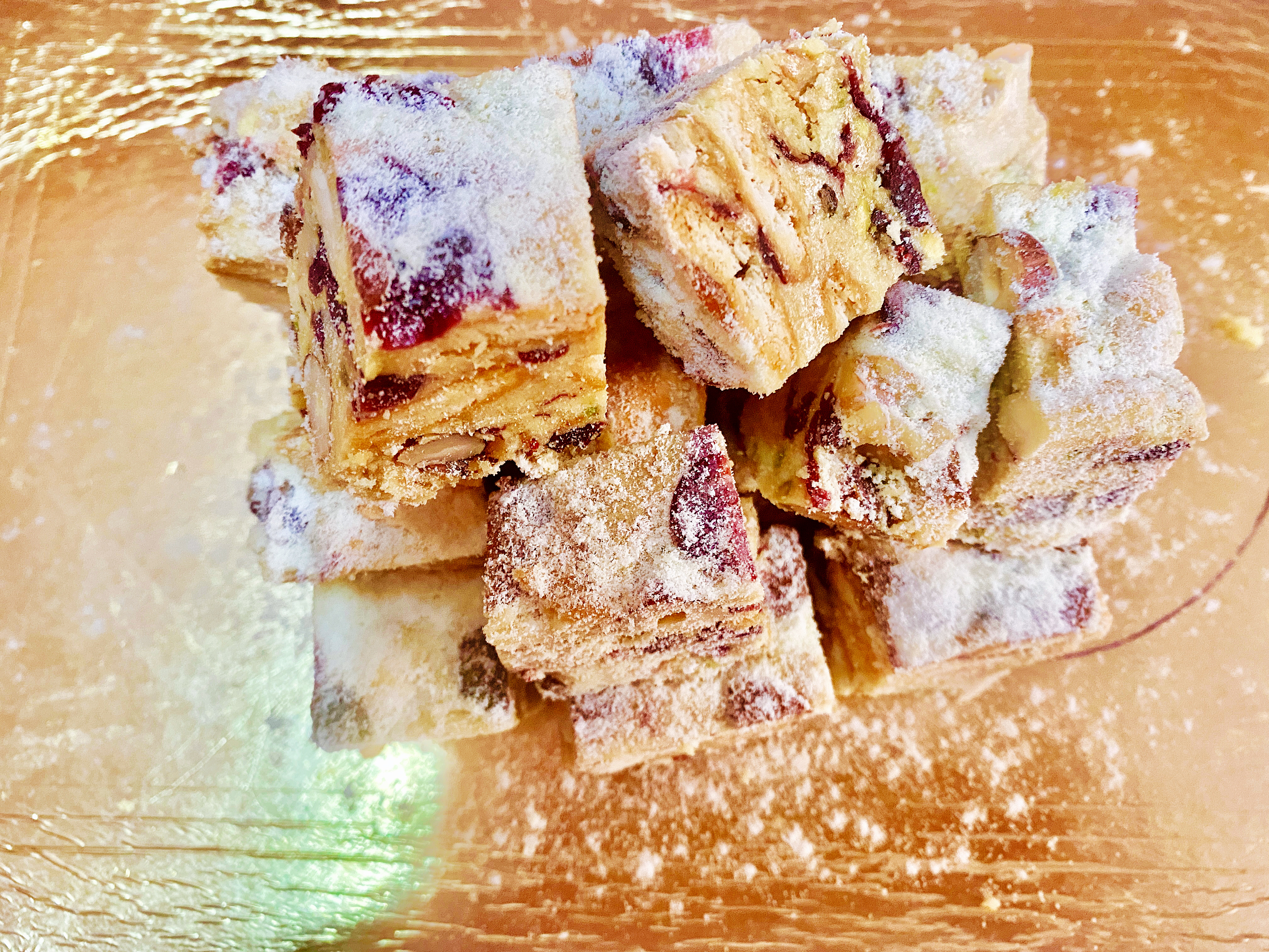 Arranged Food and Objects