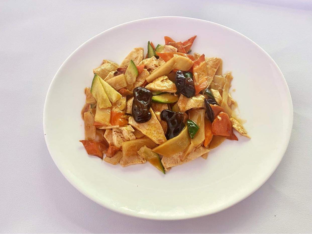 Arranged Food and Objects