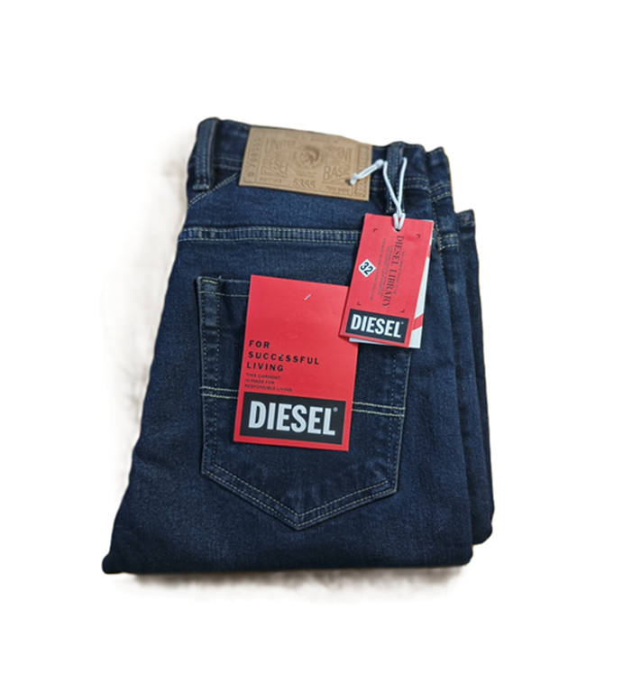 Diesel Premium Denim Trouser I Dark Aquamarine I Size 32 I Slim Fit