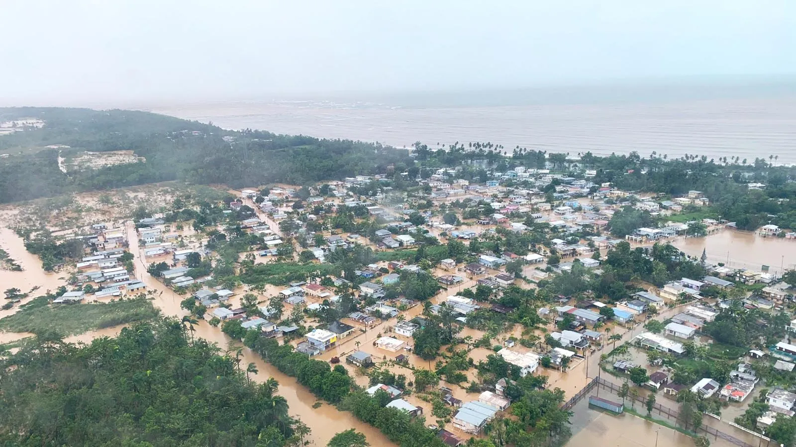 Flooding in Puerto Rico this September.