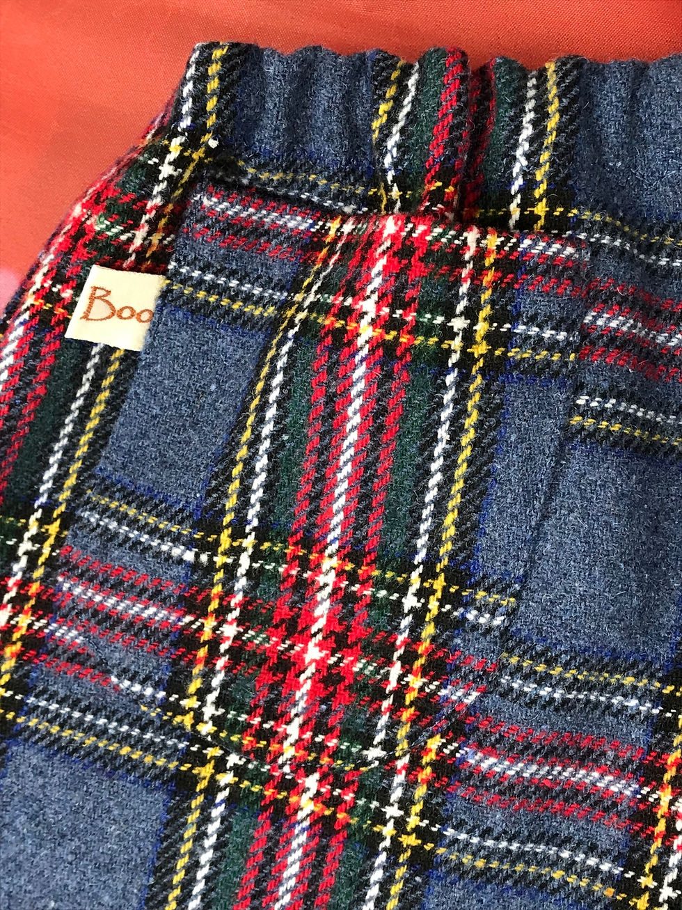 Thumbnail: Boys Tartan Trousers & Waistcoat  Set