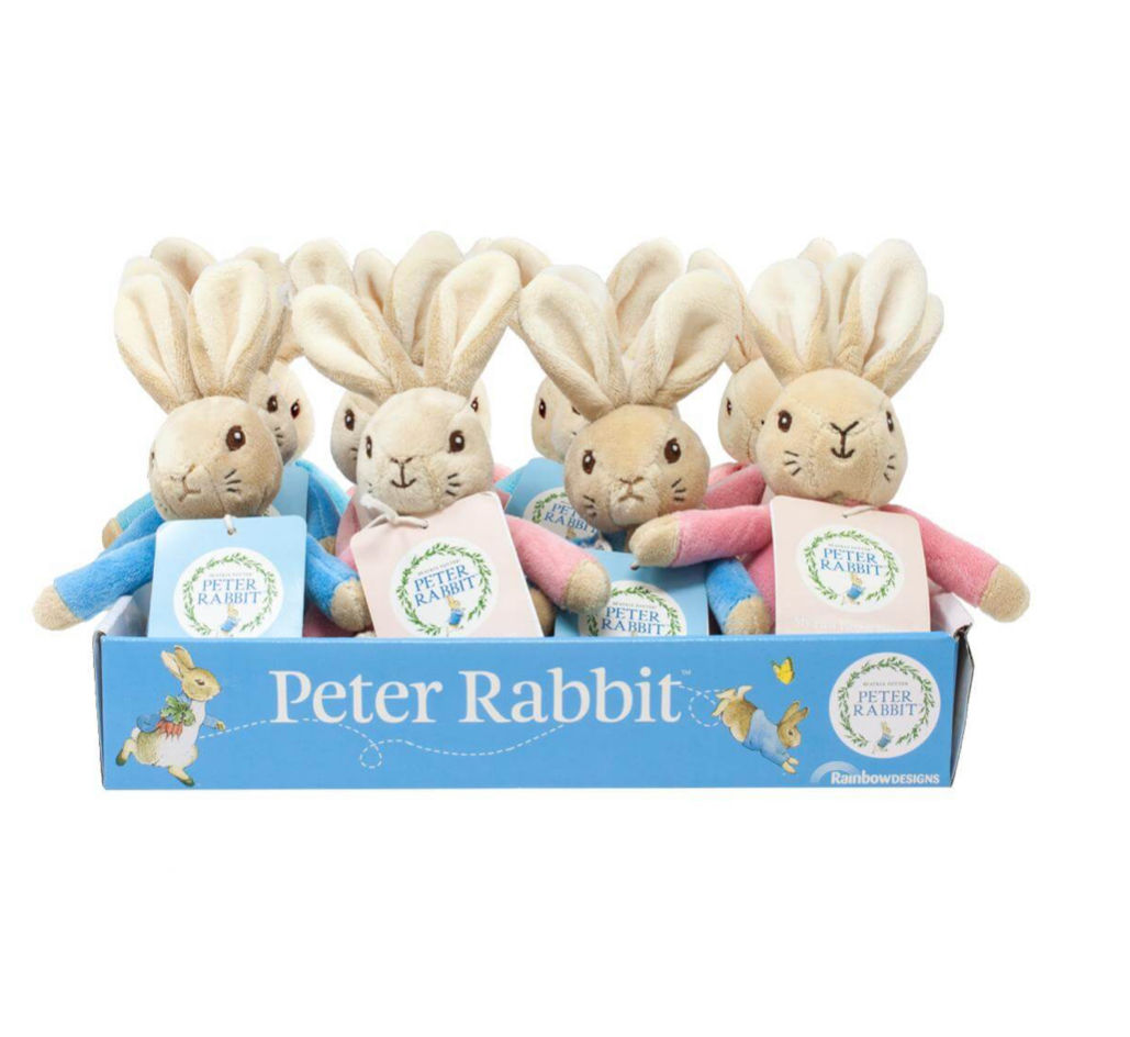 Peter Rabbit & Flopsy Bunny Bean Rattles