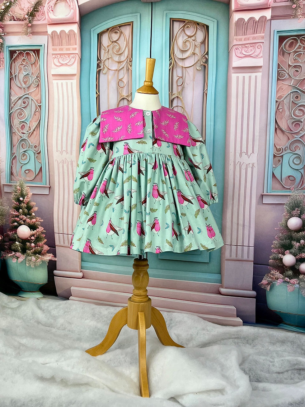 Christmas Robin Meadow - Handmade Peek A Boo Collection