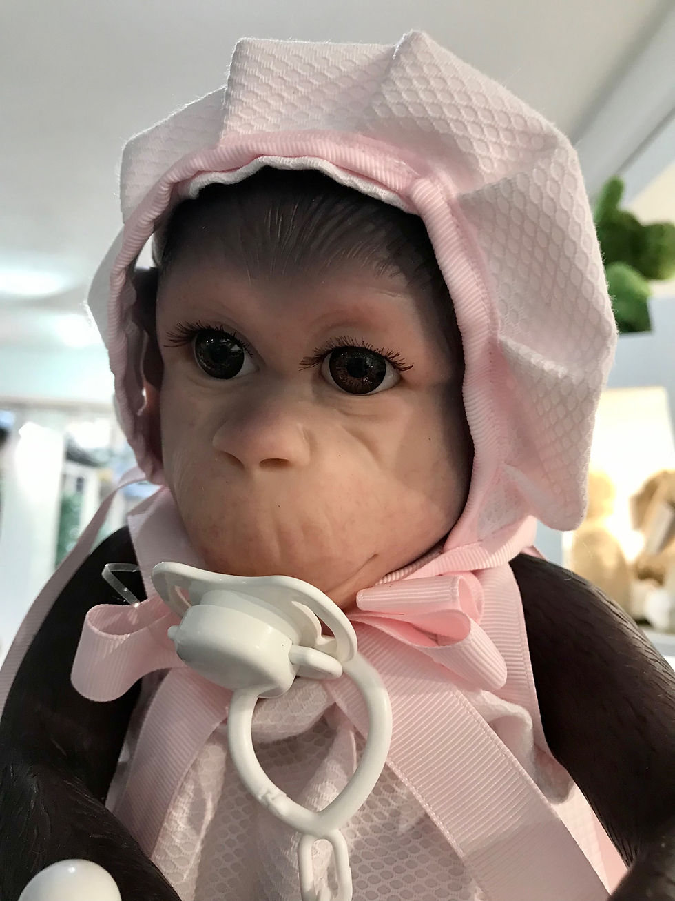 Thumbnail: Reborn Silicone Monkey - Lolita by De Couvas