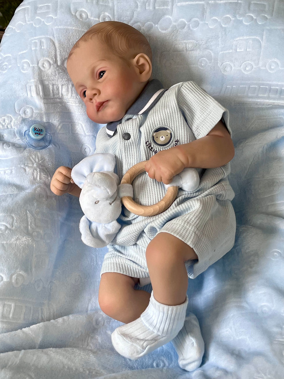 Thumbnail: Wighted Reborn Doll Renzo