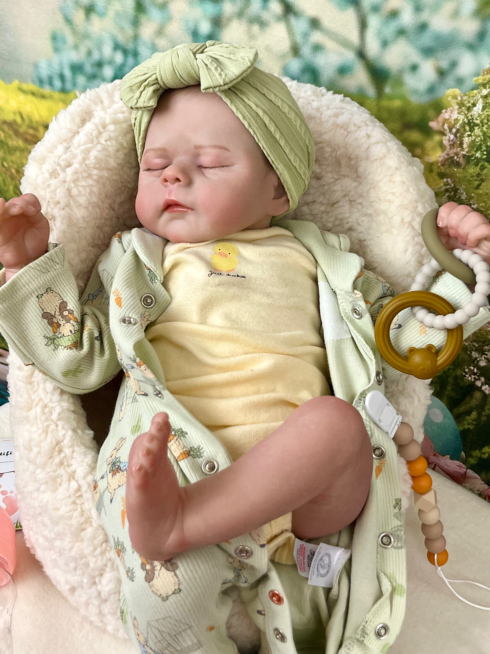 Thumbnail: Reborn Doll Mia & Baby Seat