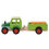 Thumbnail: Wooden Tractor and Trailer by Jumini