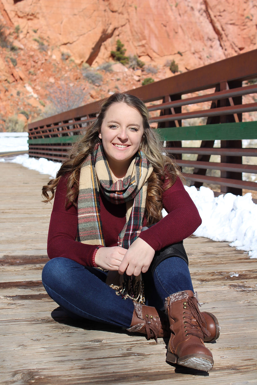 Smiling about Winter Weather