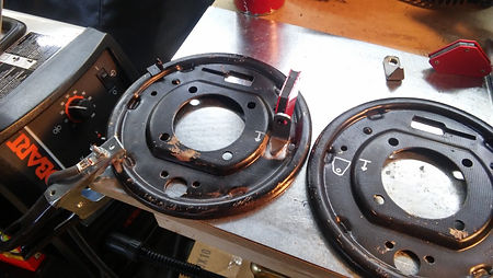 05 ready to weld my first brake line tab