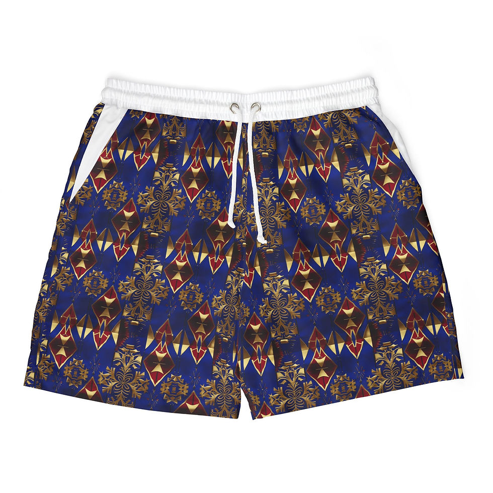 Swim Shorts – Traditional Print Designs
