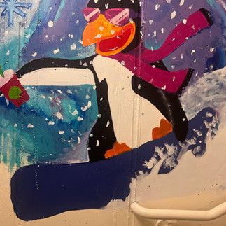 Children's Hospital stairwells are full of incredible paintings