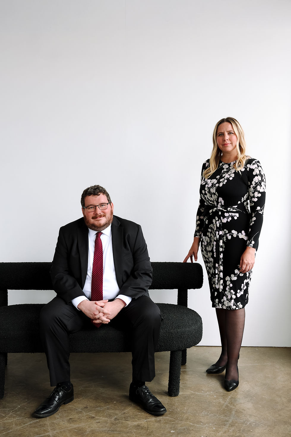 Silya Shaw and James Boyce, legal attorneys helping those in financial crisis