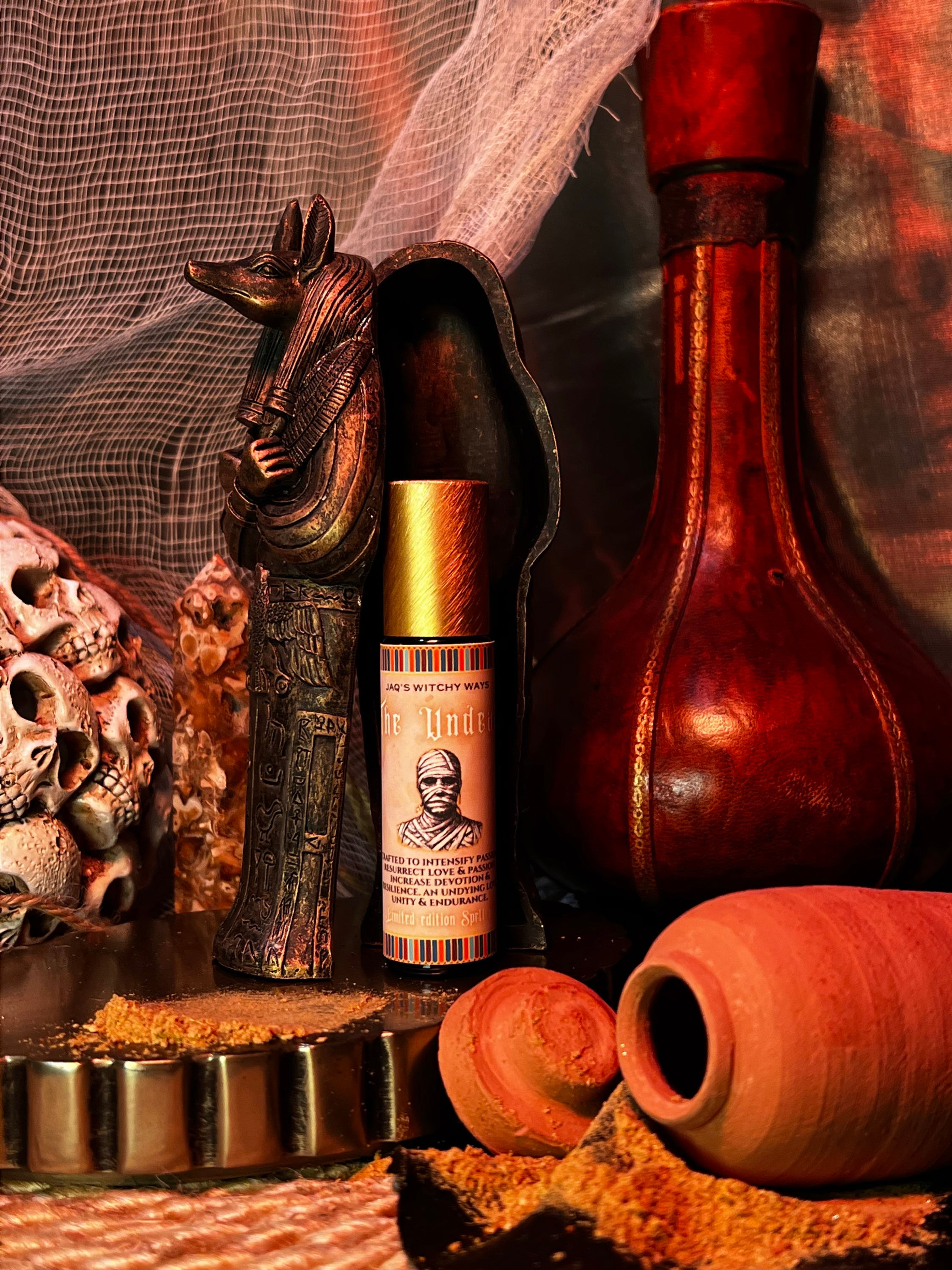 The Undead Spell Oil - Love, Devotion, Unity, Lust, Commitment & Reconciliation.
