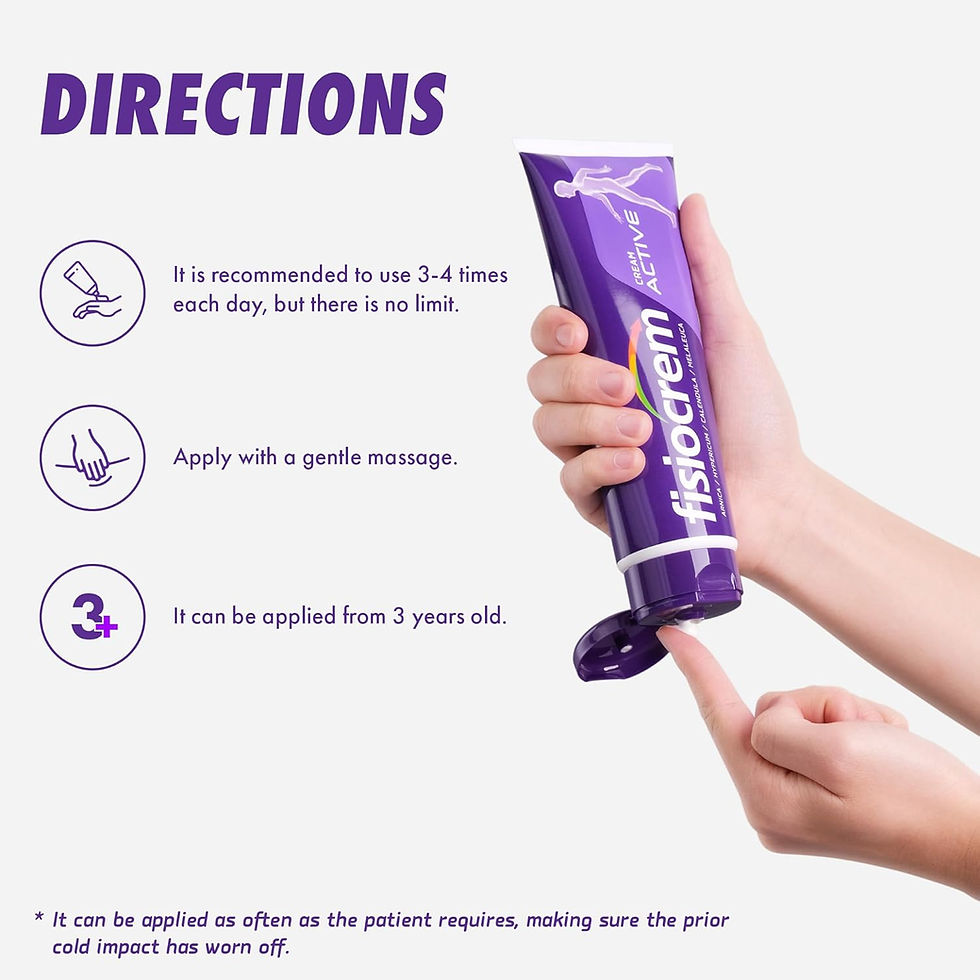 Thumbnail: FISIOCREM Cream Active - Herbal Moisturising Massage Rub for Neck, Shoulders & 