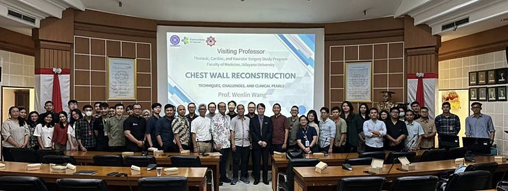 Professor Wenlin Wang at Udayana University