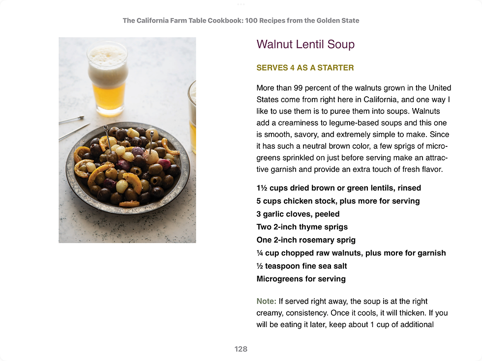 Thumbnail: THE CALIFORNIA FARM TABLE COOKBOOK