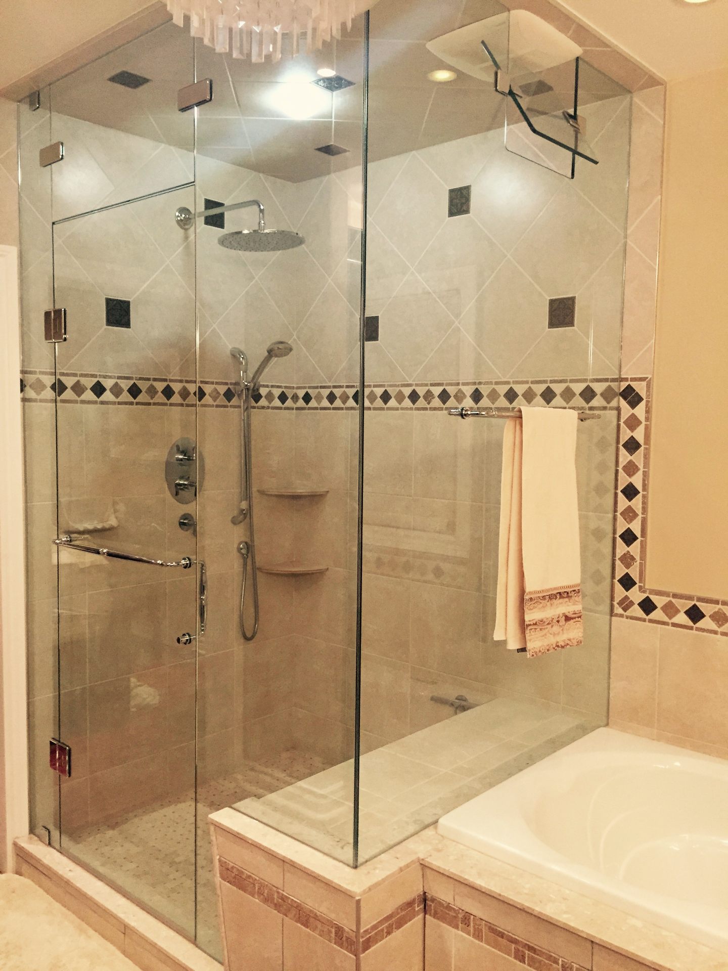 Custom Frameless Glass Shower Enclosures Gallery