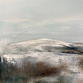 Open Moor 55x55cm framed