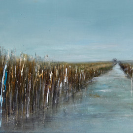 Seaward Flow 55x75cm