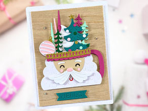 Cocoa Wonderland Santa Mug