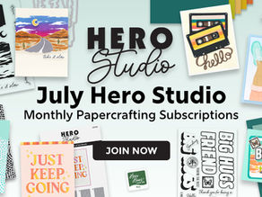 July 2025 Hero Studio Release Blog Hop + Giveaway