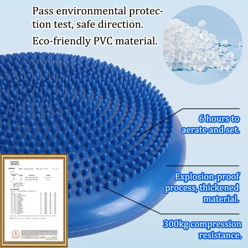 Thumbnail: Montessori Balance Stone - Inflatable Cushion -  Sensory Balance Disc