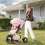 Thumbnail: 3-In-1 Convertible Baby Stroller (Big Seat and Adjustable Canopy)