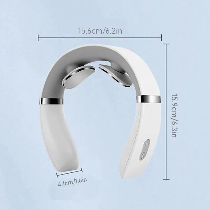 Thumbnail: Massager Portable Mini Neck Shoulder Massager Deep Massage Neck Warm Pressing