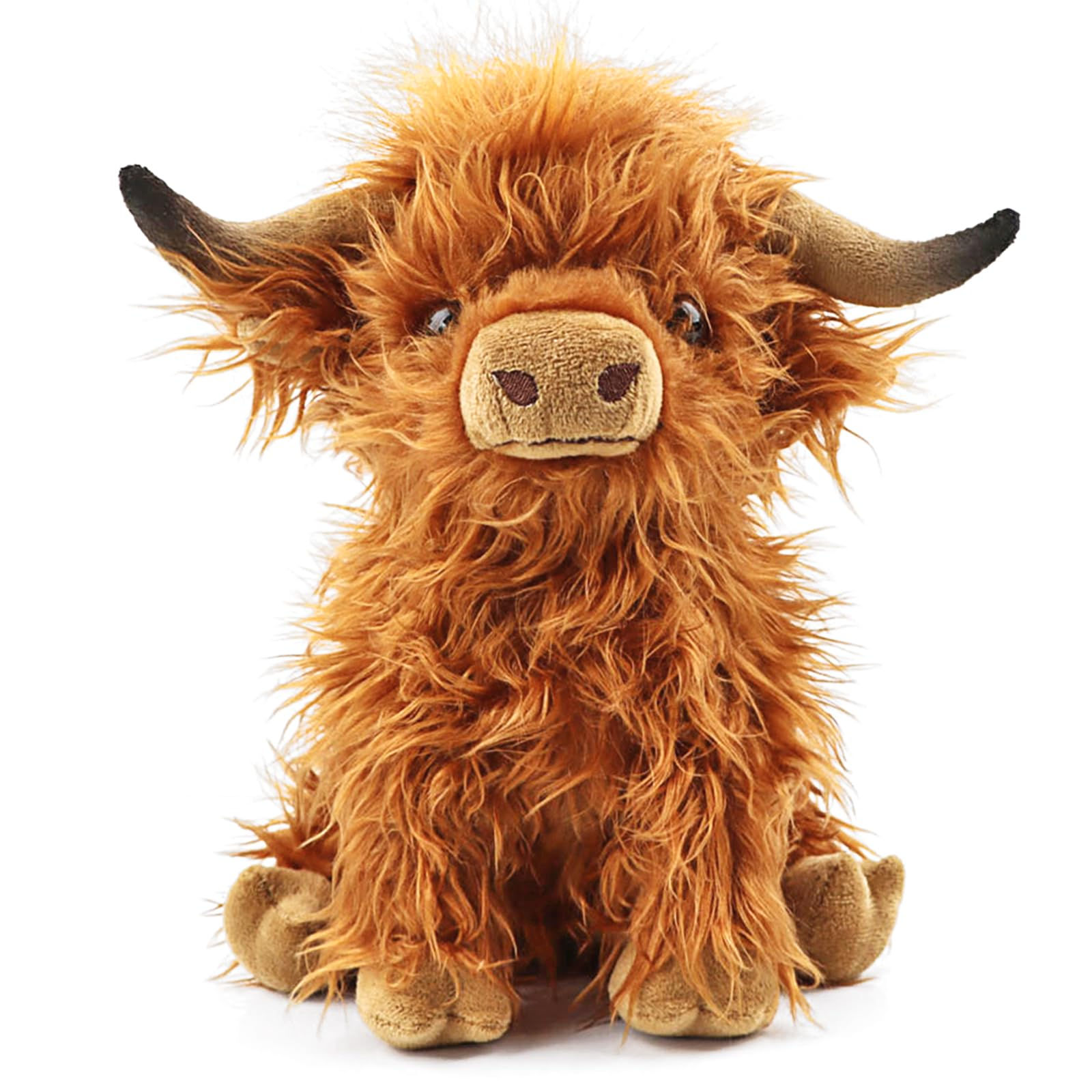 Adorable Highland Cow Plush Animal - 25cm (10.5in)