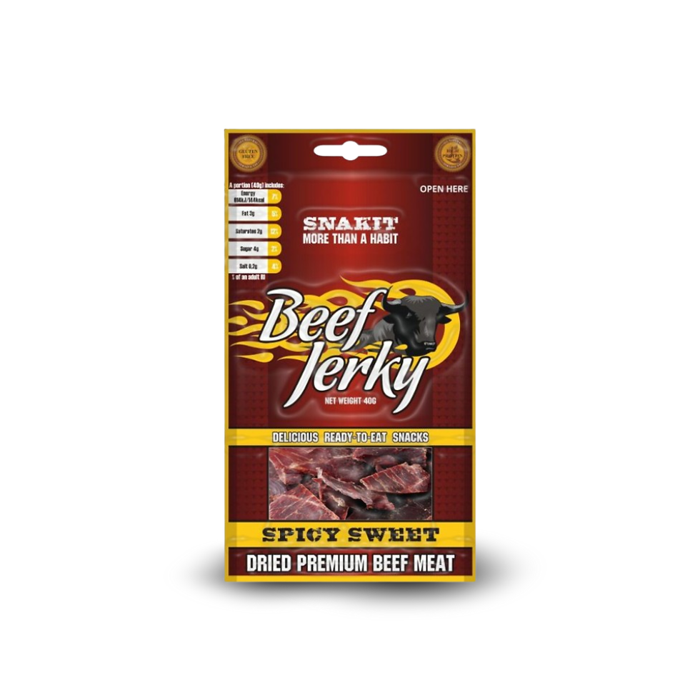 Snakit Beef Jerky Spicy Sweet