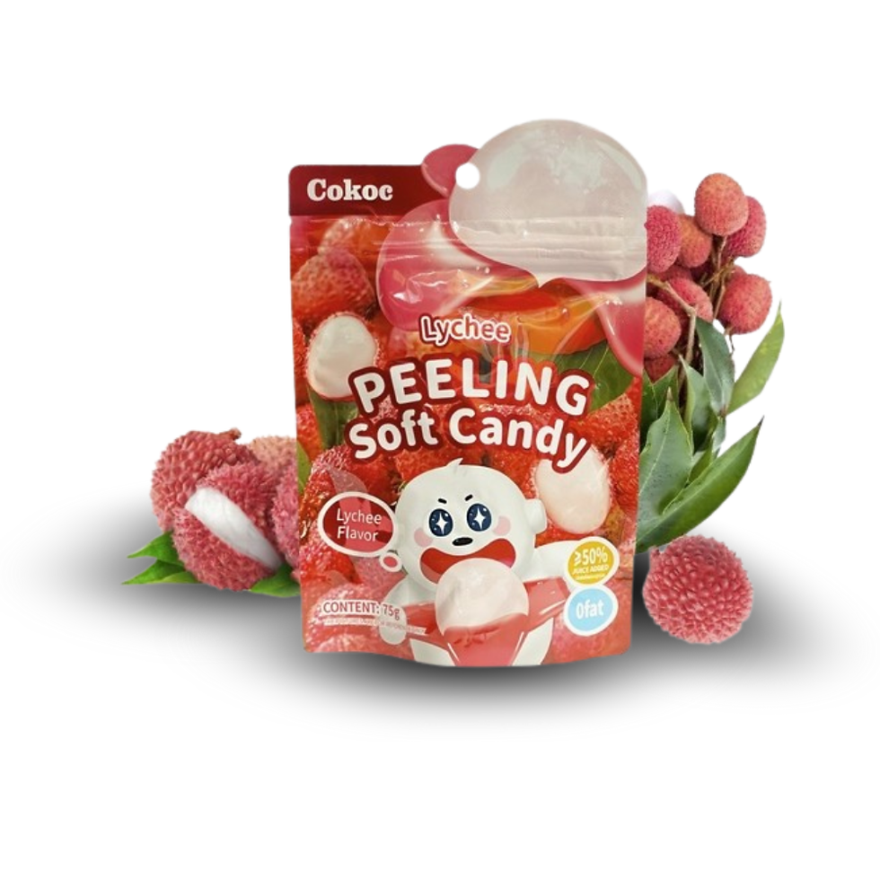 Peeling Candy Lychee