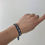 Thumbnail: Francis Velvet Bracelet Grey