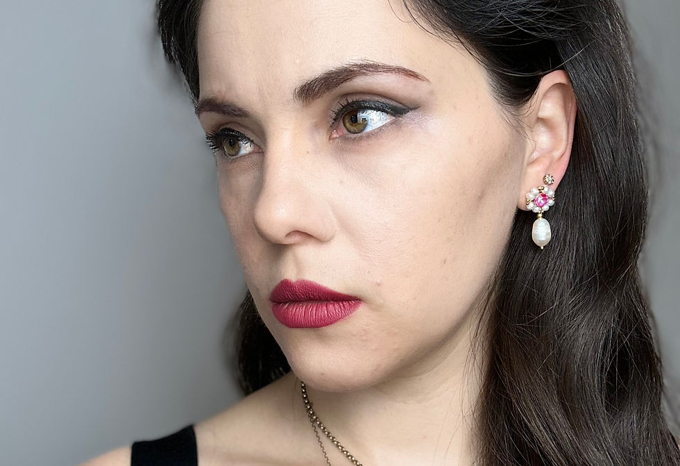 Thumbnail: Classic Earrings with a Pearl Drop
