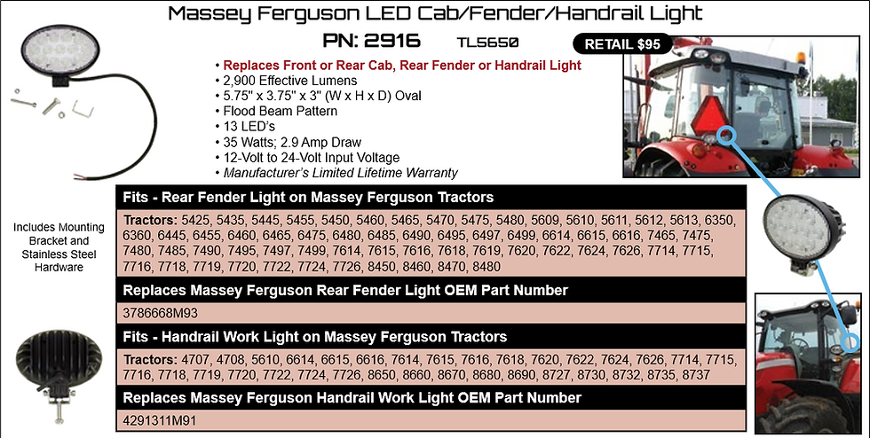 Thumbnail: LED Cab / Fender / Handrail Light