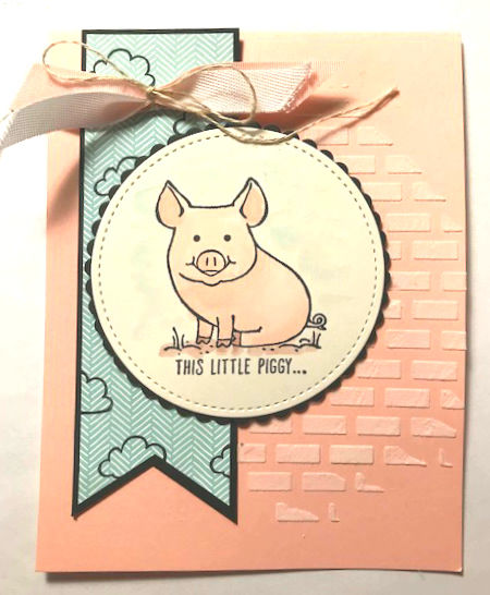 This Little Piggy card and class...